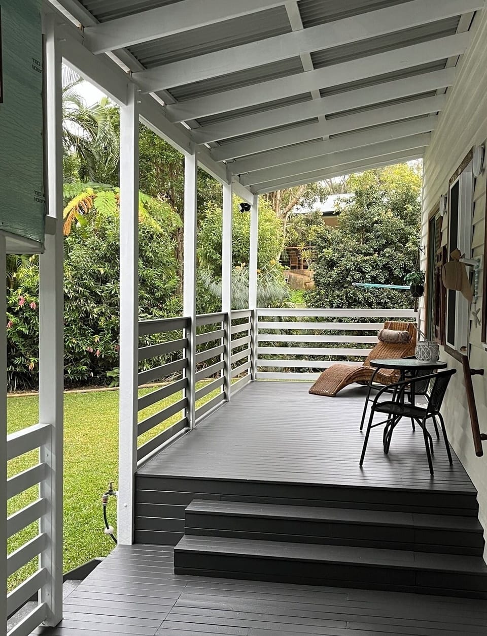 Outdoor patio from Parents Retreat