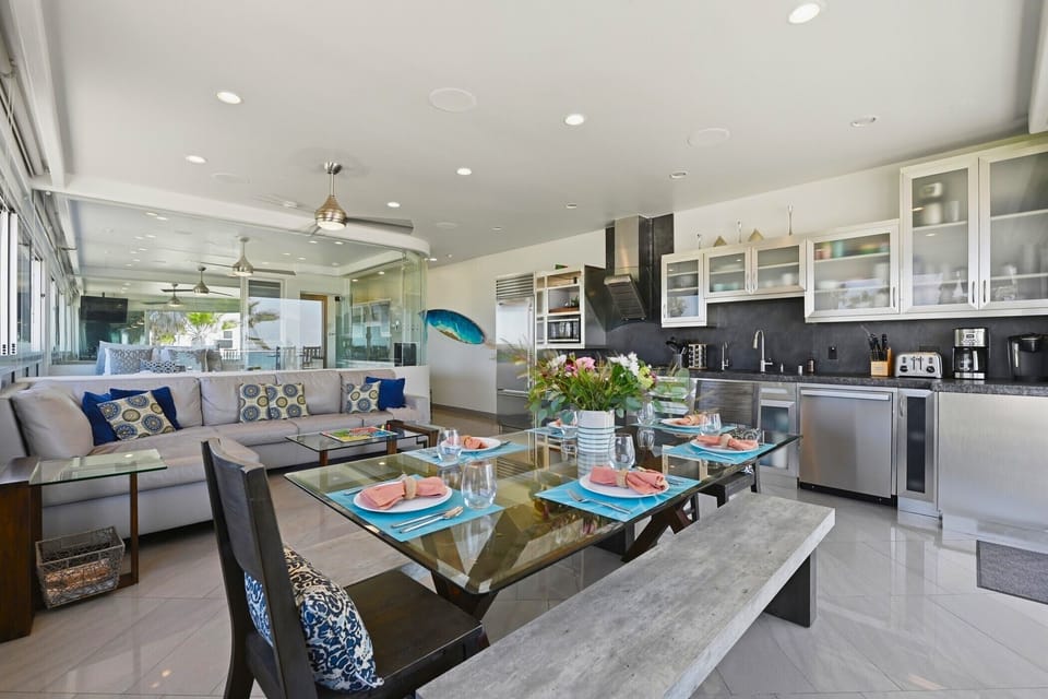 Open-plan living space