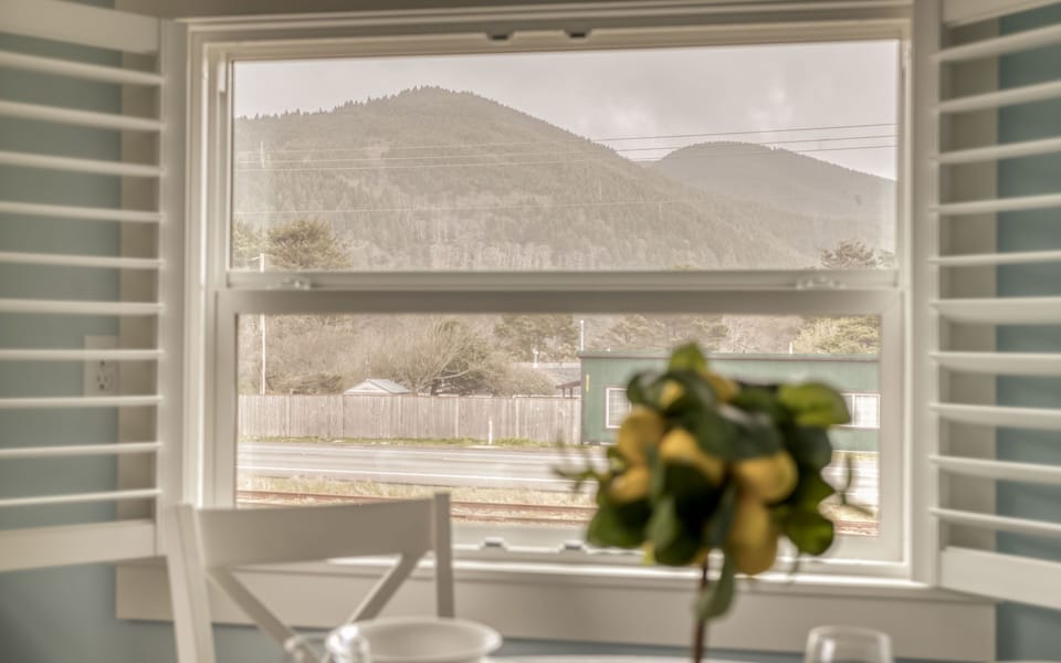 Dining Area with Window Views