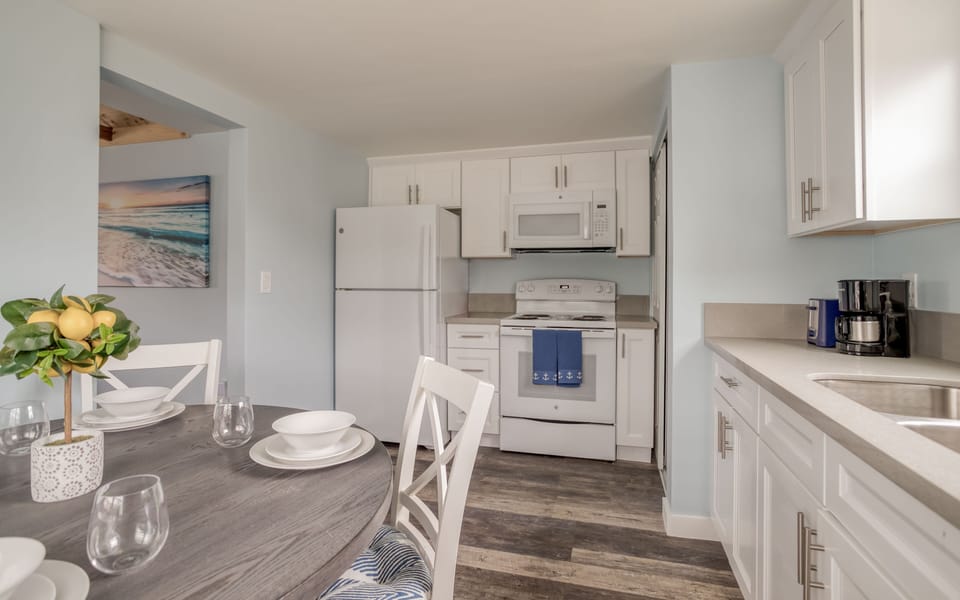 Dining Area with kitchen area