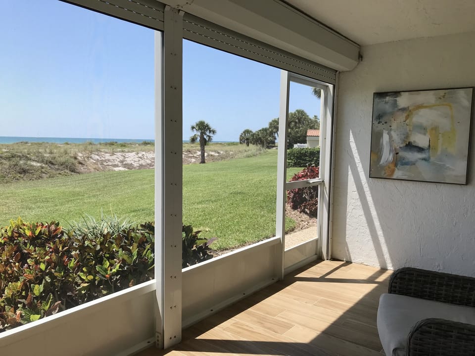 view from lanai