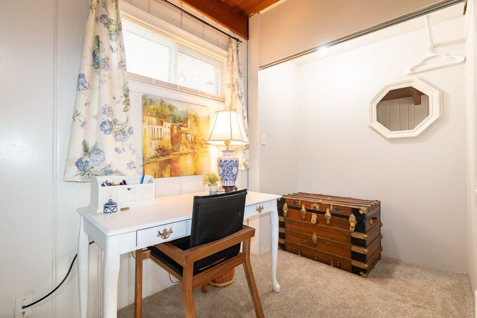 Get some work done with this office space in the king bedroom.