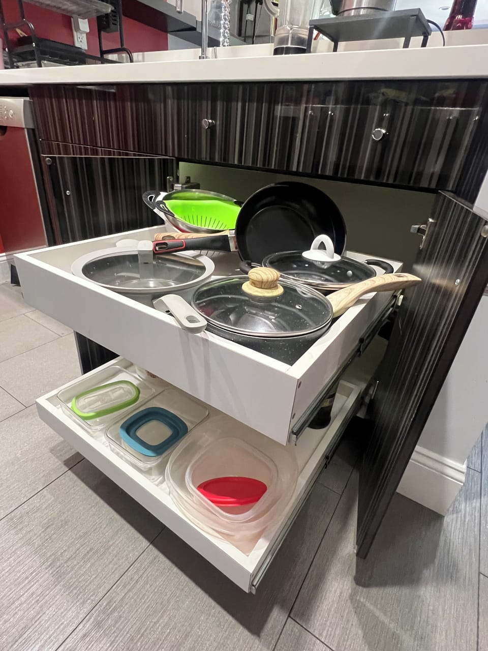 All the cookware pots, pans and storage containers you need to cook