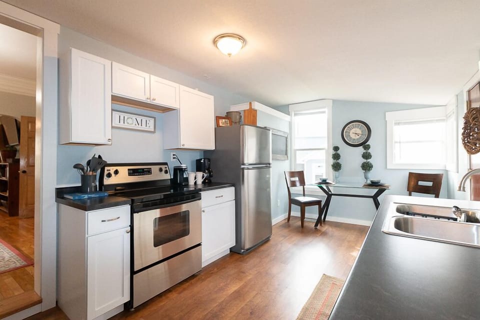 Cook your favorite meal in the kitchen.