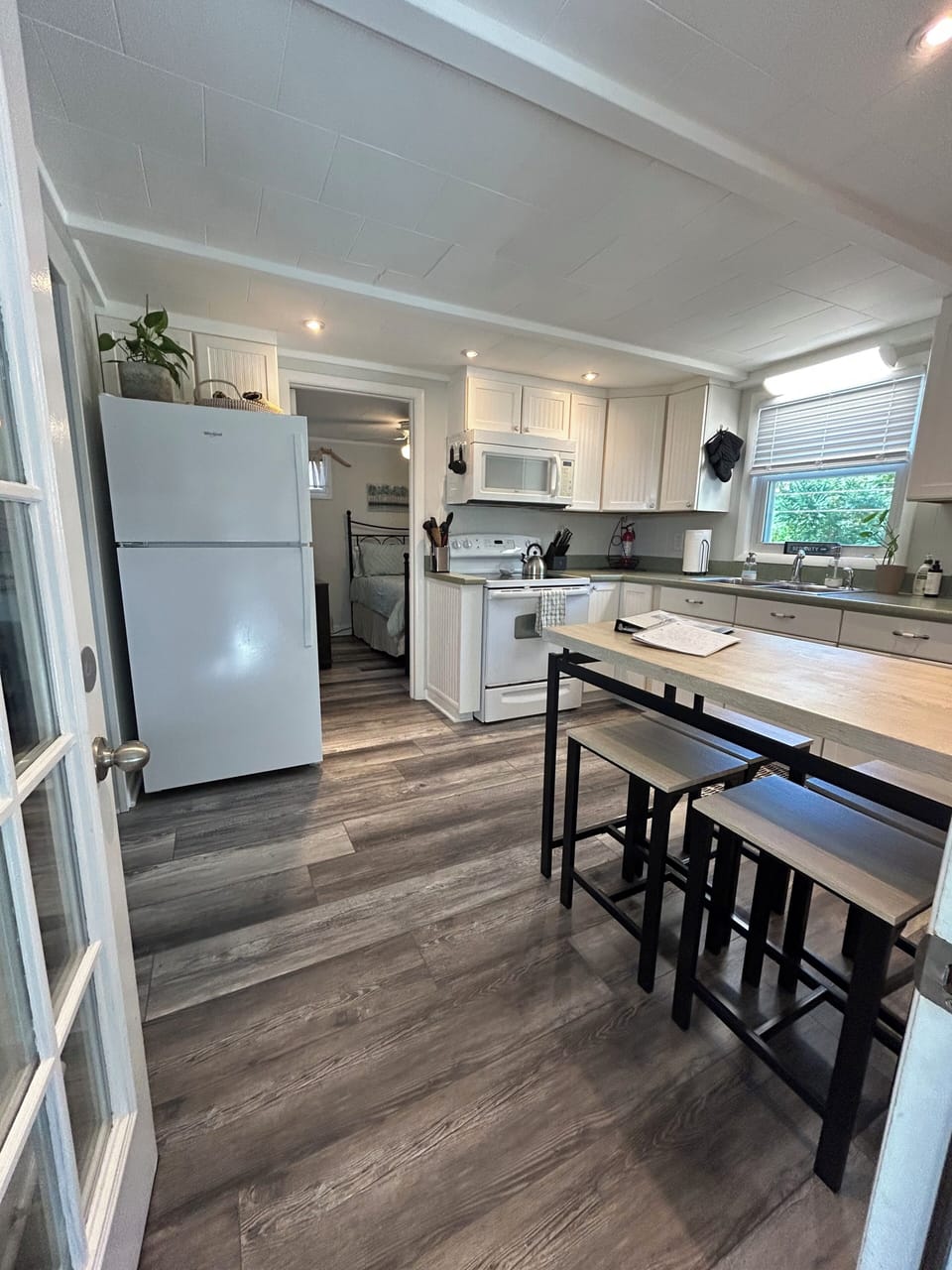 Our kitchen is fully stocked for your 
convience