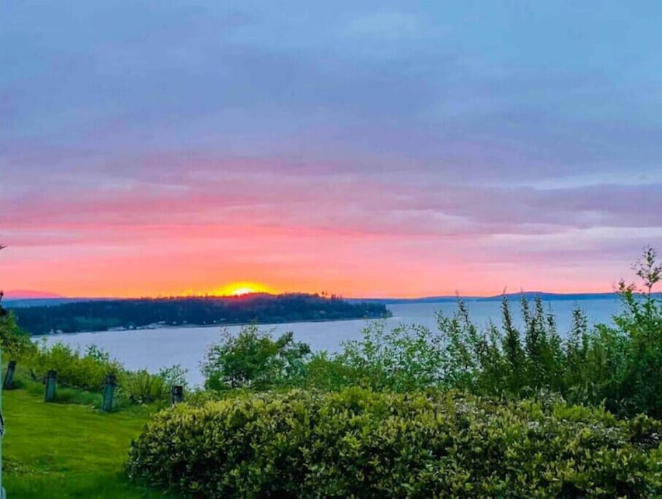 Favorite summer sunset photo… from the living room
