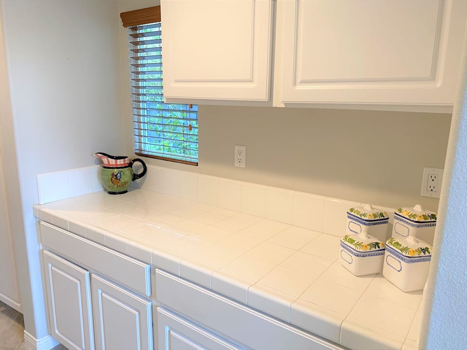Butler's Pantry with Expansive Countertop