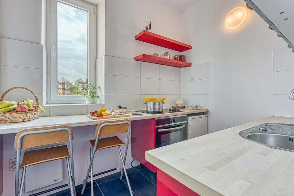 Kitchen and dining area