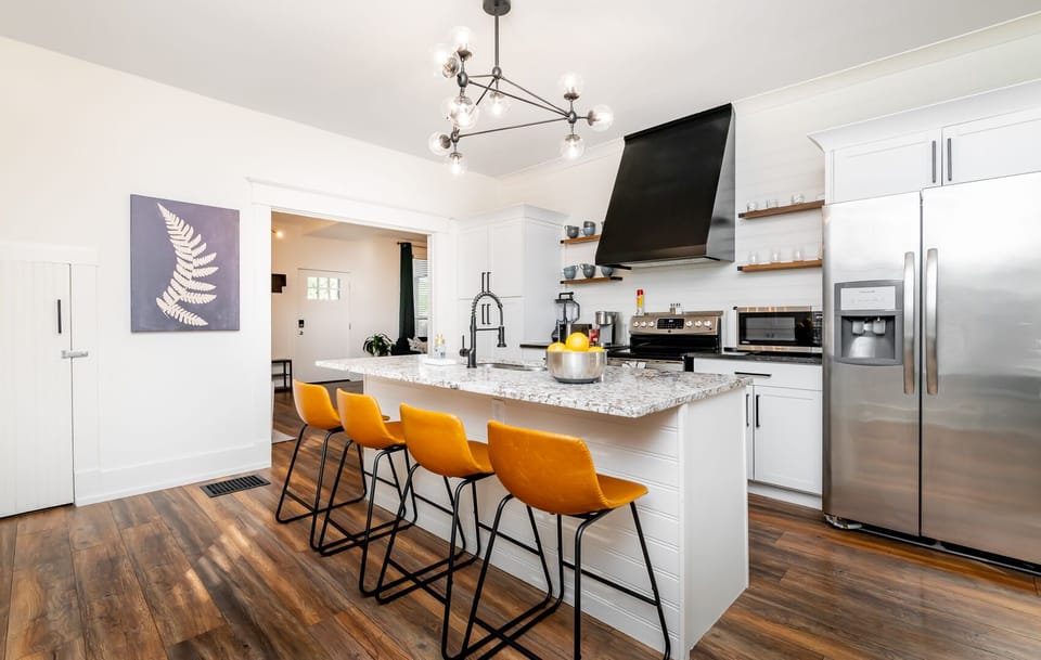 Large kitchen island