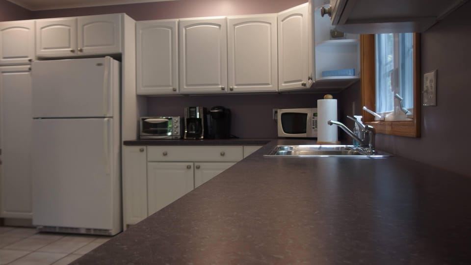 Fully stocked kitchen