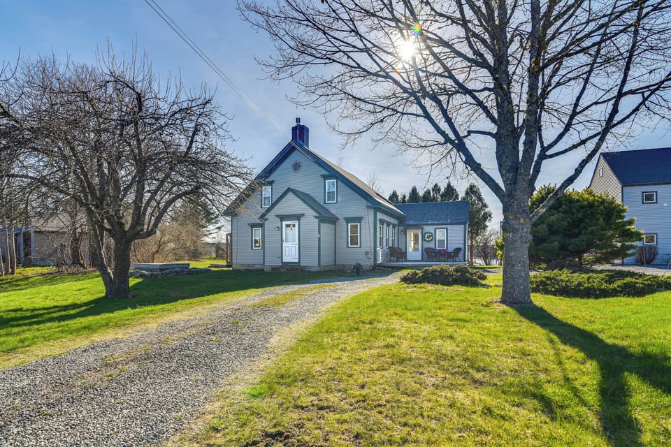 Bass Harbor Vacation Rental | 4BR | 2BA | Stairs Required to Access