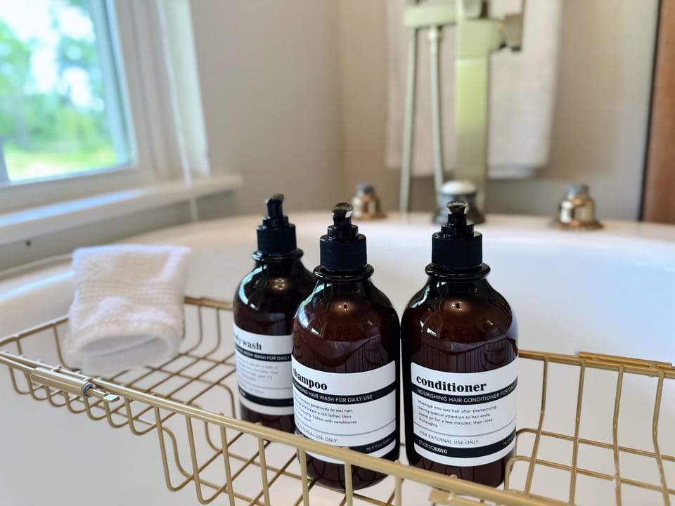 We have all the essentials to ensure you a relaxing and peaceful stay!