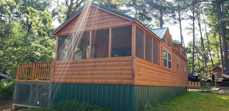 Tiny Toledo Lakefront Cabin.