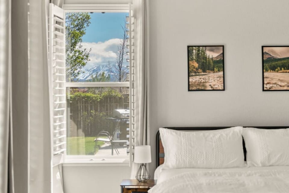 Stretch out in a comfortable King bed in our Master bedroom.