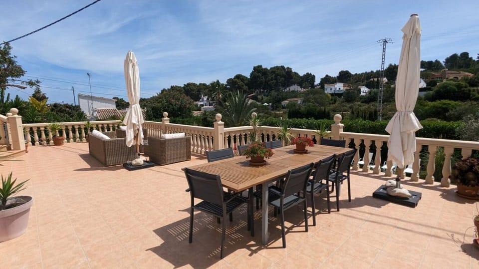 Fabulous terrace for dining of relaxing