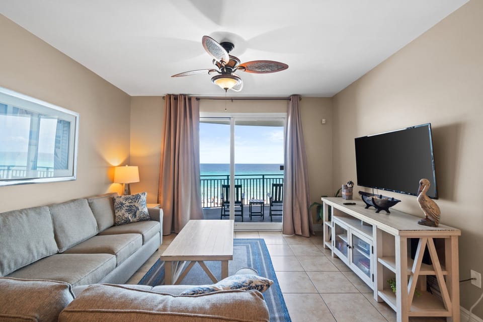 Living Area with Balcony