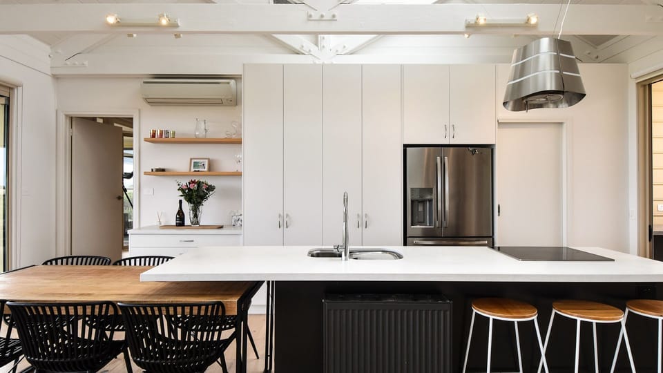 Beautiful, functional, well equipped kitchen.