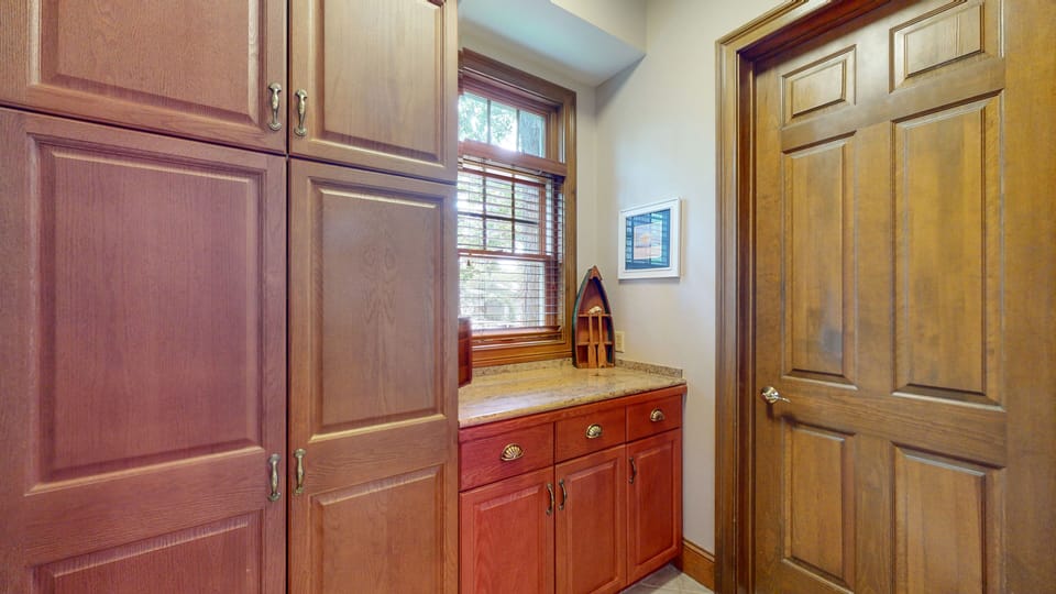 Pantry with Custom Cabinetry