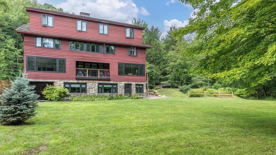 Inn at Turner Hill | Historic Red Building | River & Forest Setting | Stowe Vermont