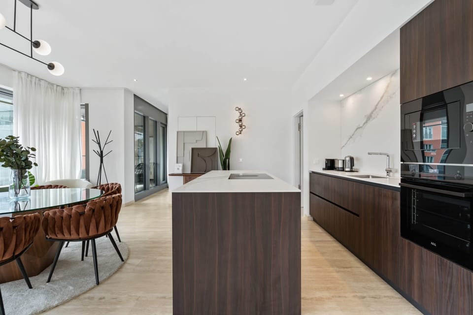 Where style and function blend perfectly - our deluxe kitchen area.