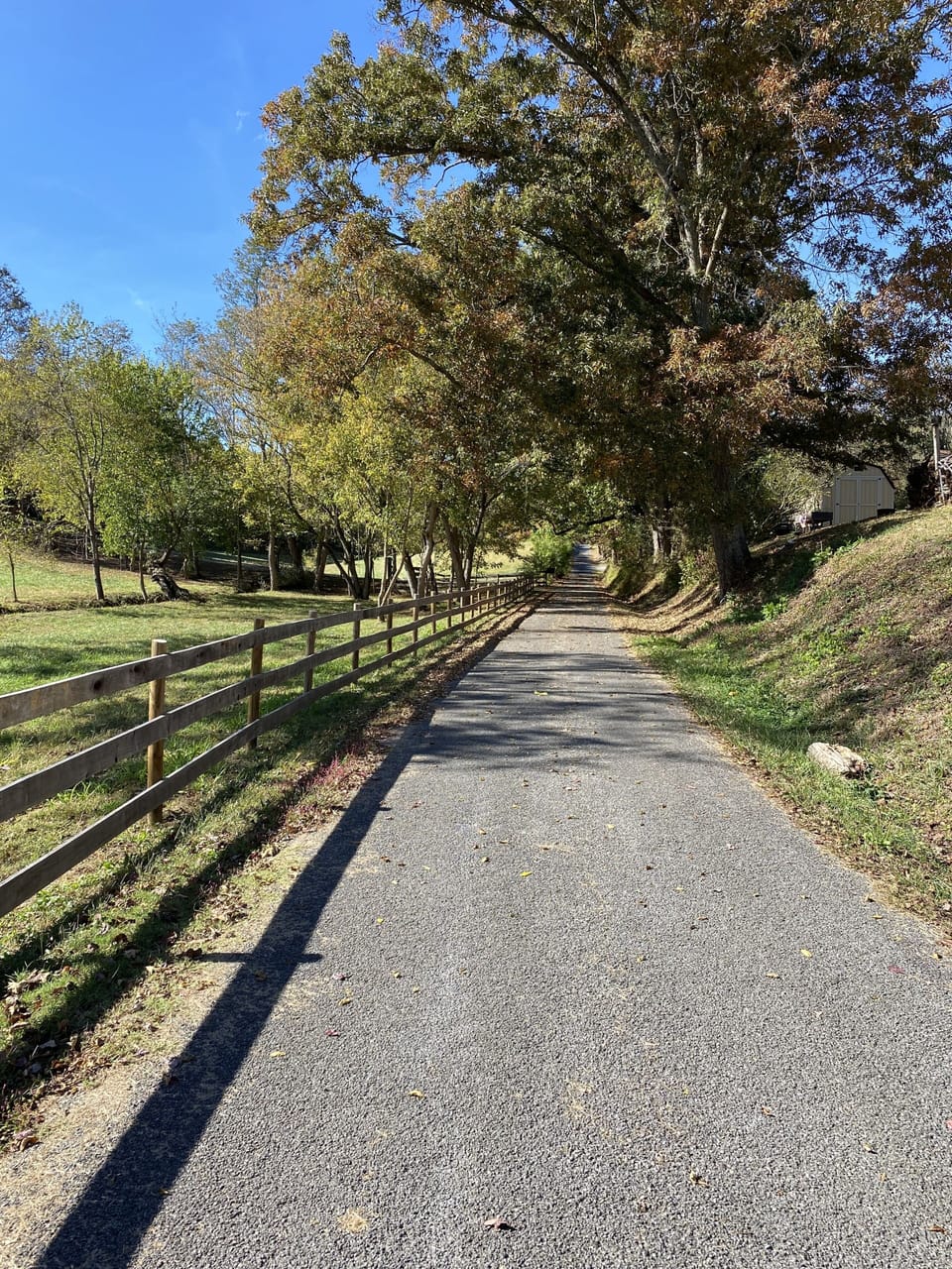 Home is 200 yds on the right.
