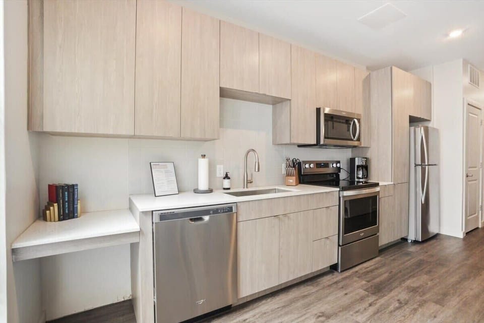 Fully equipped kitchen