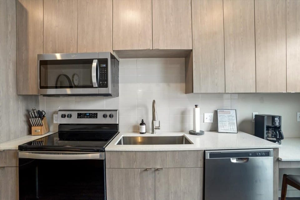 Fully equipped kitchen