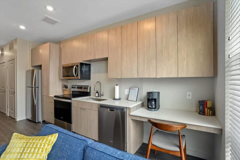 Fully equipped kitchen