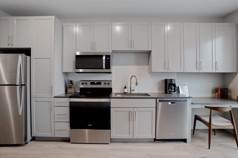 Fully equipped kitchen