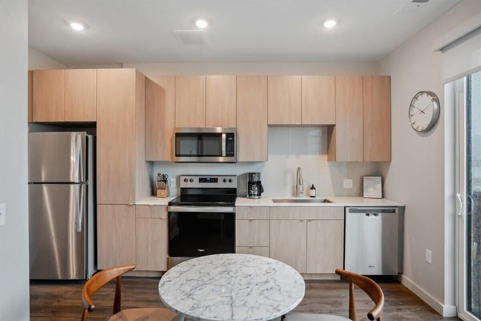 Fully equipped kitchen