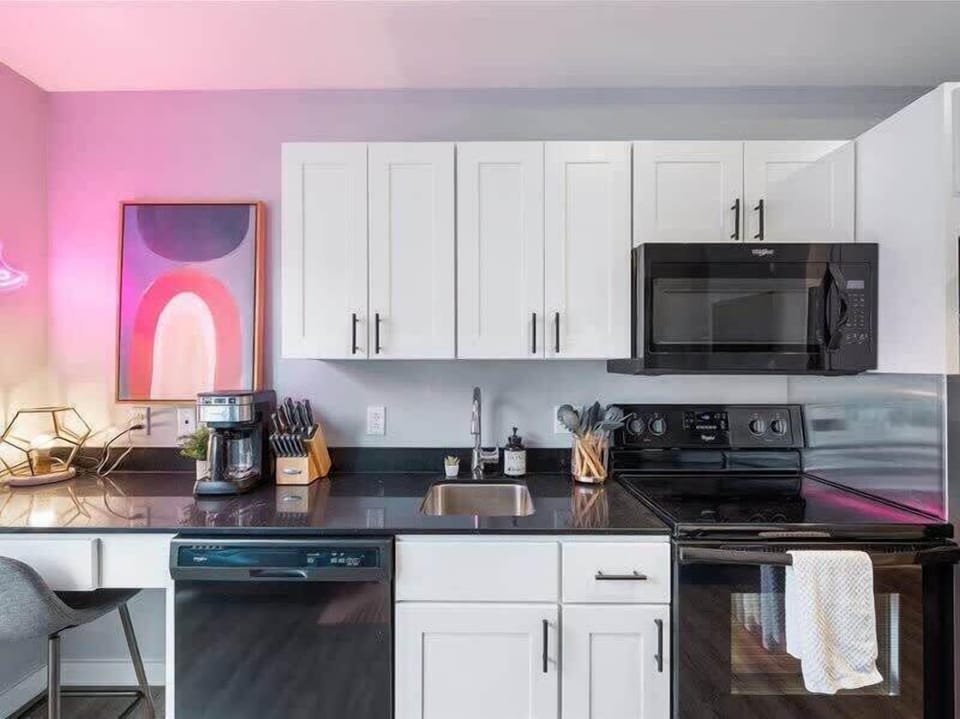 Fully equipped kitchen