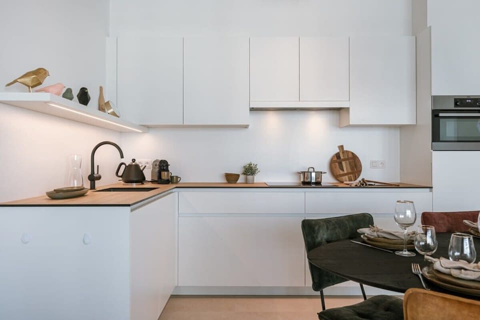 Fully installed kitchen
