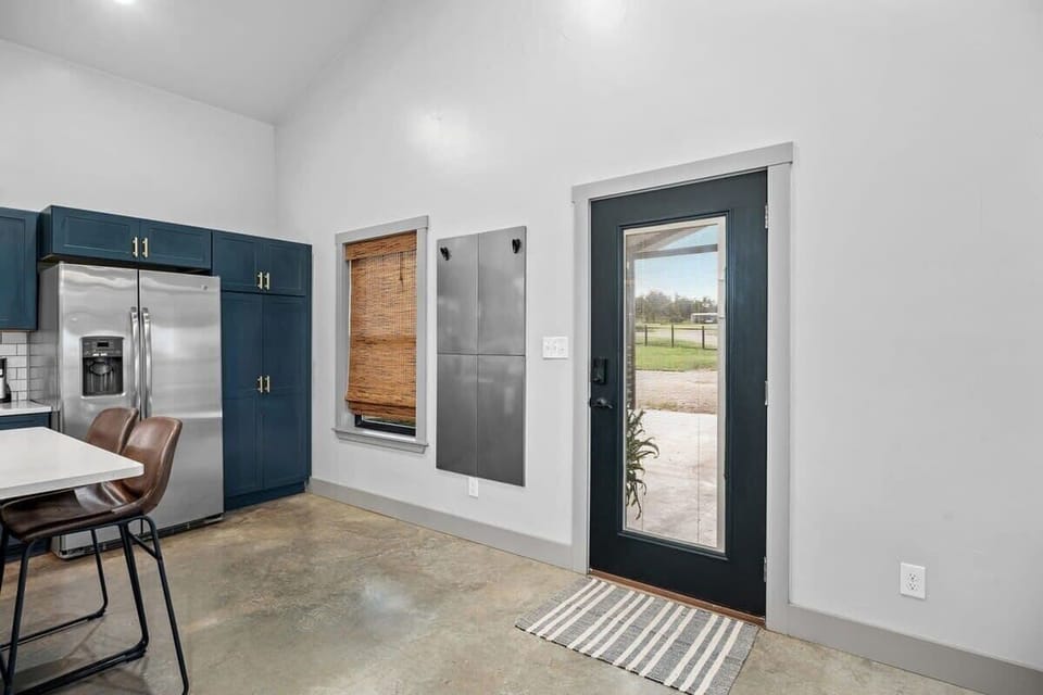 front door.
