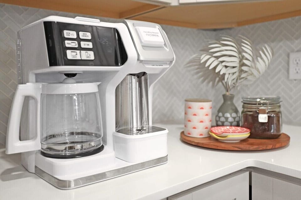 Our coffee station is fully stocked and ready to go!