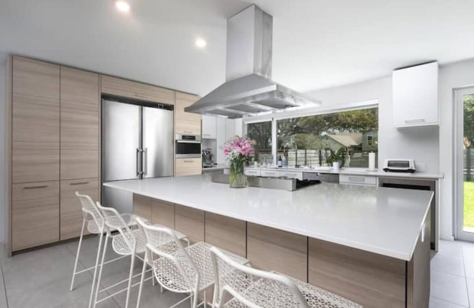 Chef's Kitchen! State of the art all Stainless steel appliances.