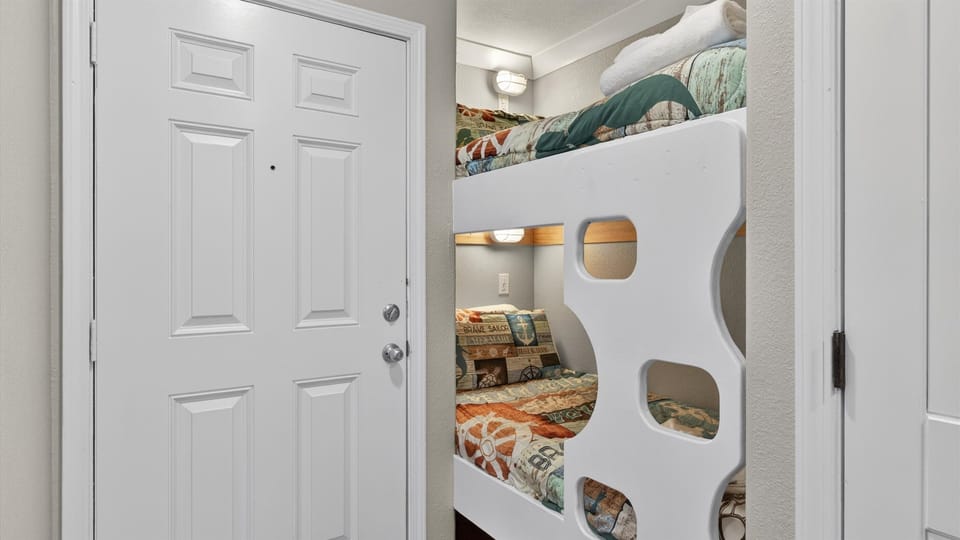 Second set of fun bunk beds. 