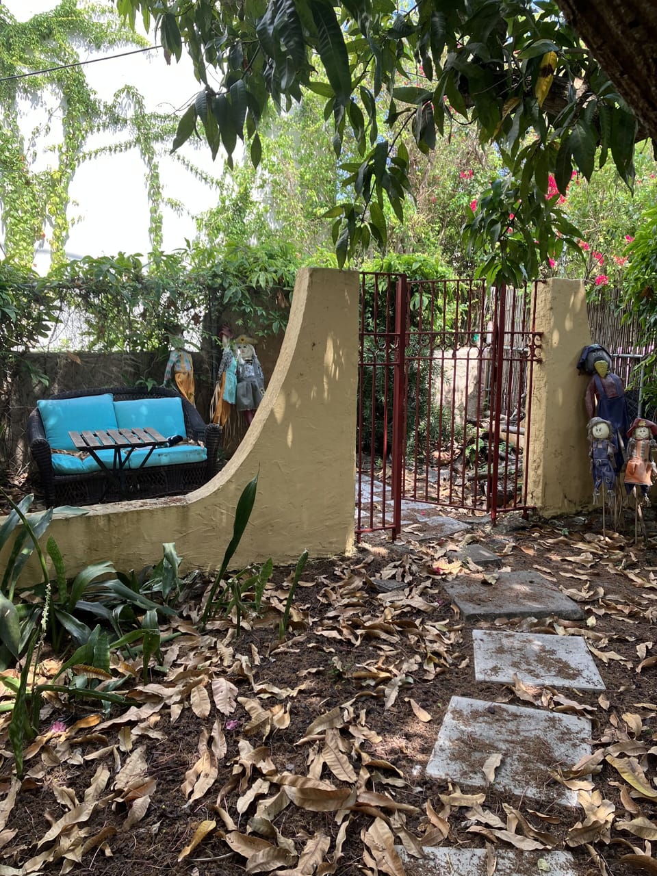 Backyard Sitting Area