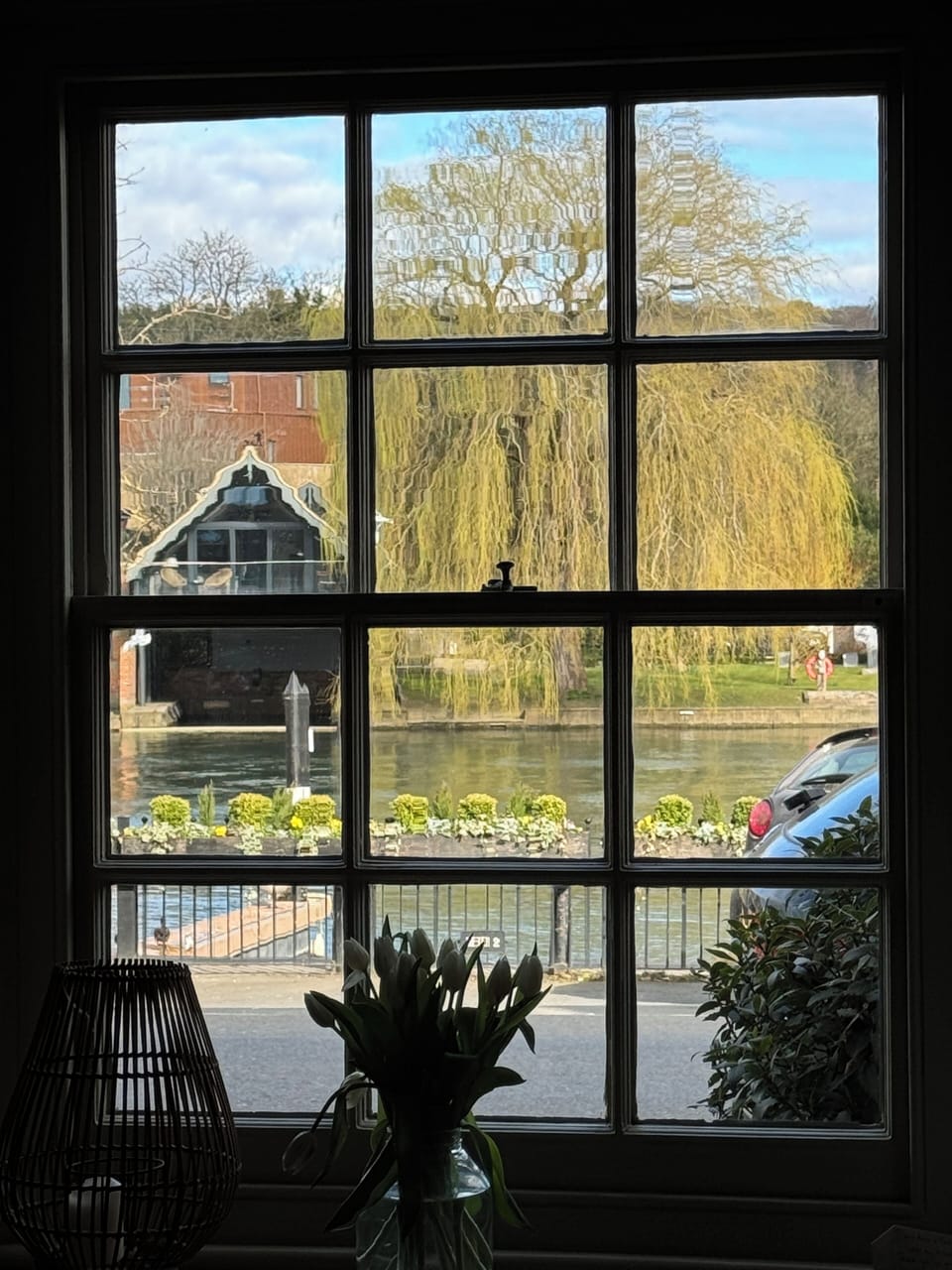 Hall window
