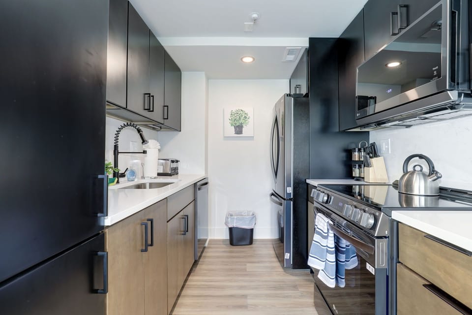 Fully equipped kitchen
