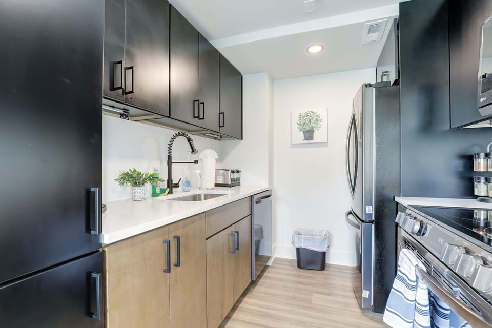 Modern appliances available