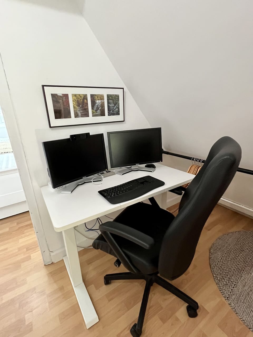 Dedicated home office space