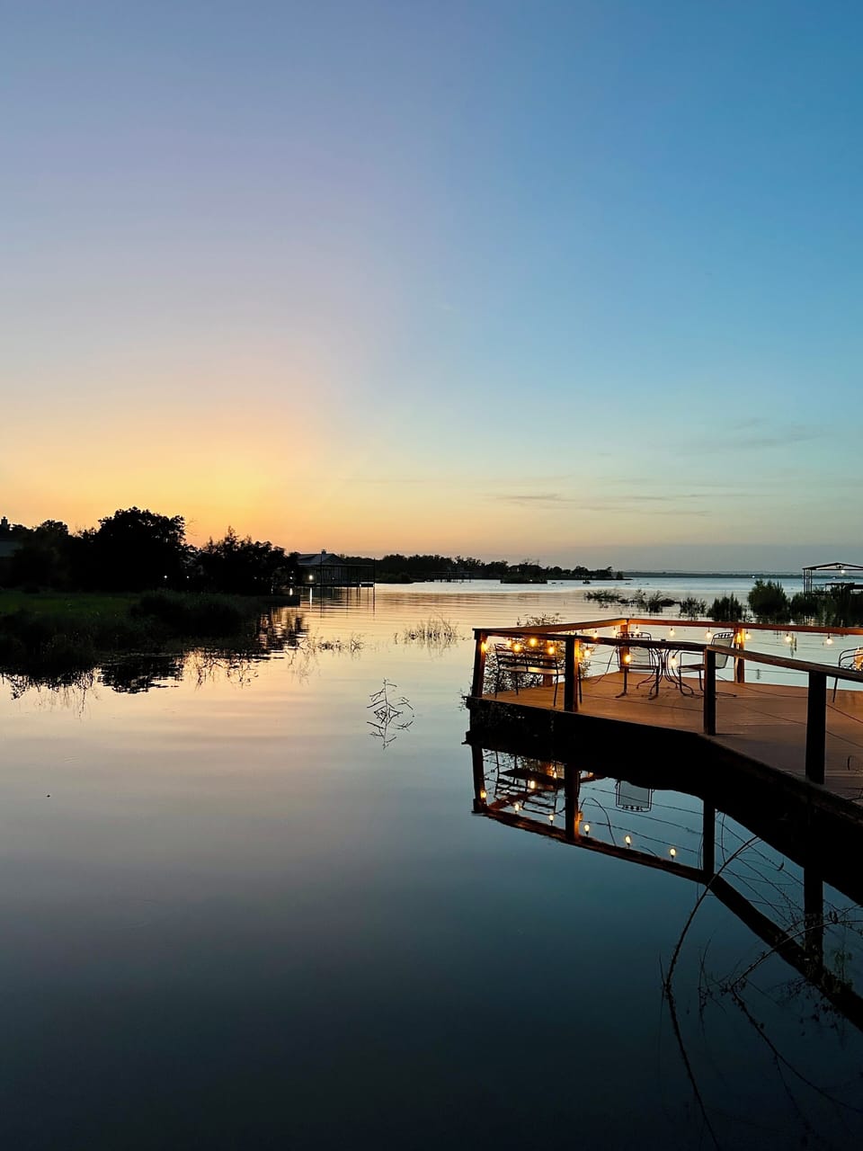 Grab a pole or kick back for an evening over the water.