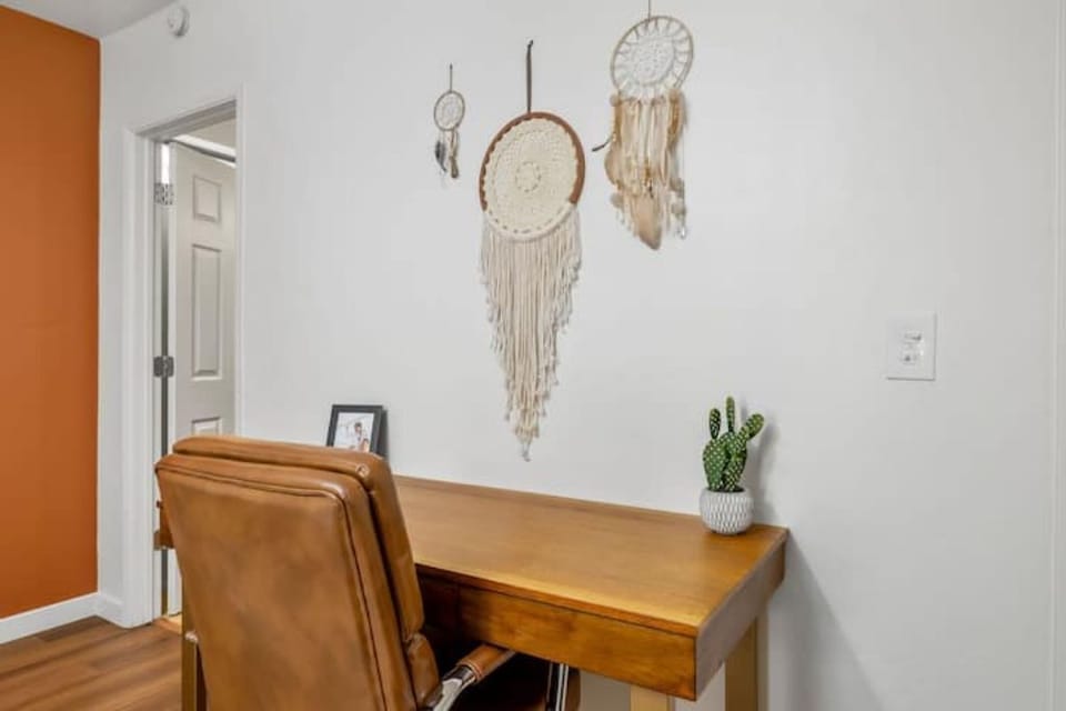 private work space located in primary bedroom