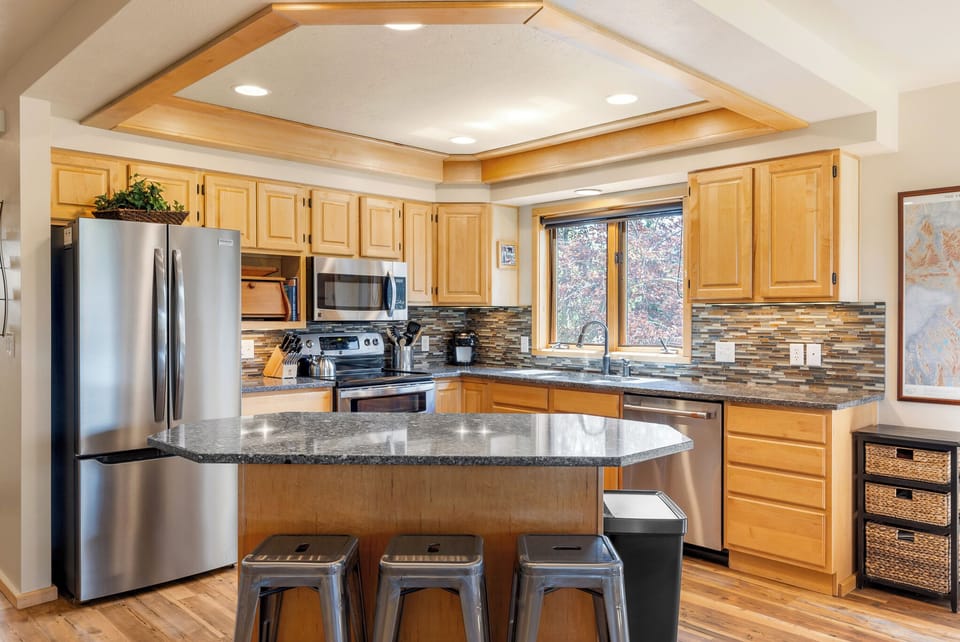 Fully equipped kitchen