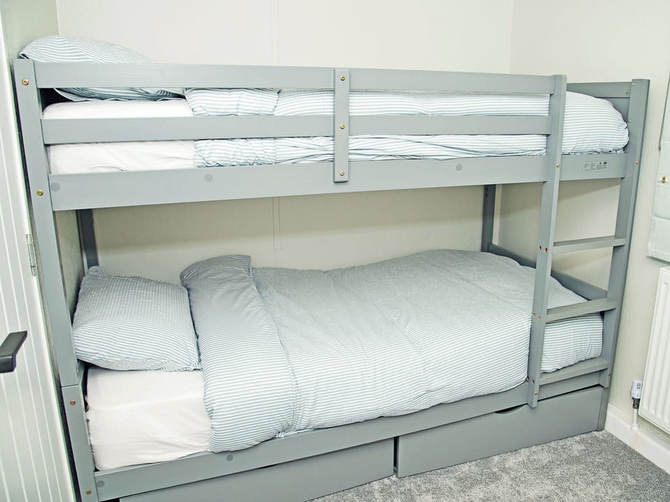 Bunk bedroom | Acre Hill Lodge - Acre Hill Farm, Lane Ends, near Bolton by Bowland