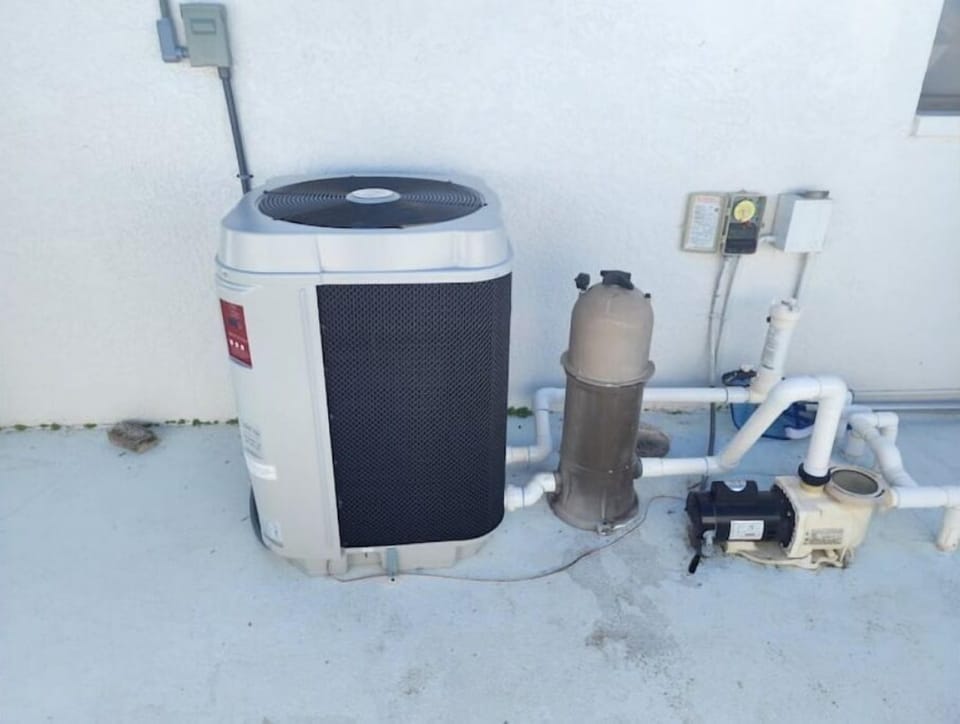 optional pool heater