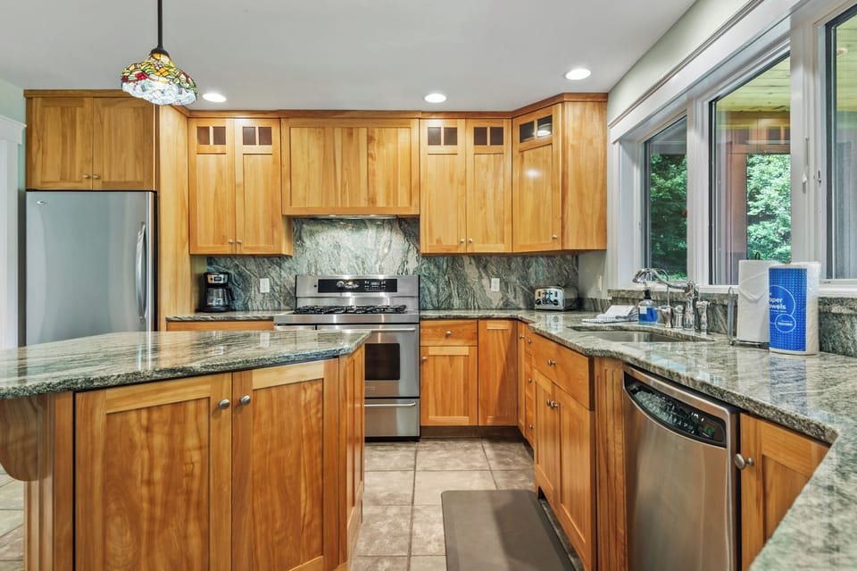 Fully equipped kitchen