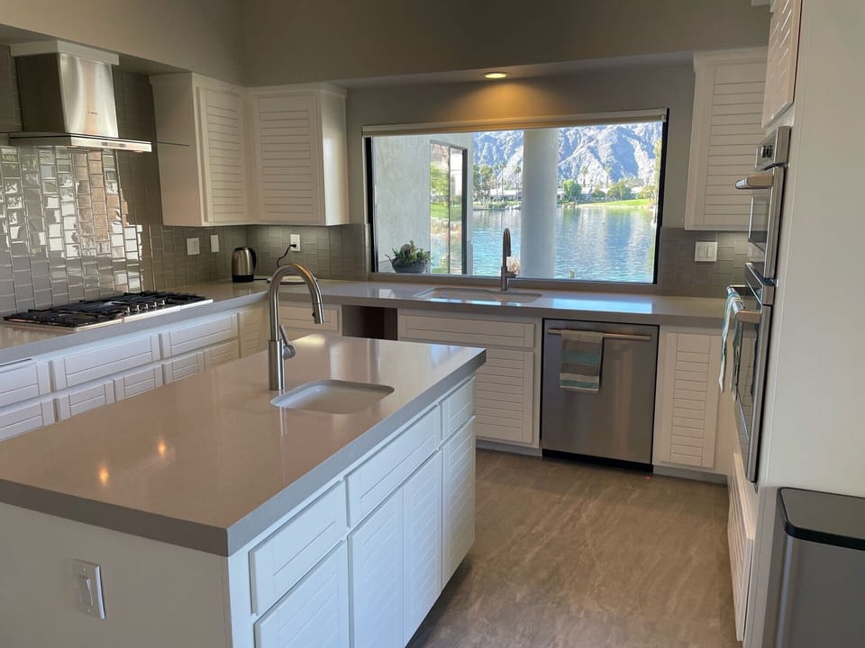 Modern chef's kitchen
