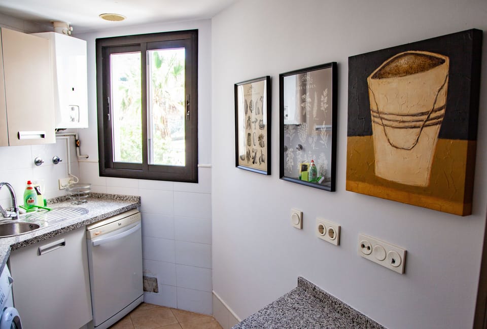 Kitchen window to the back - GoToNerja