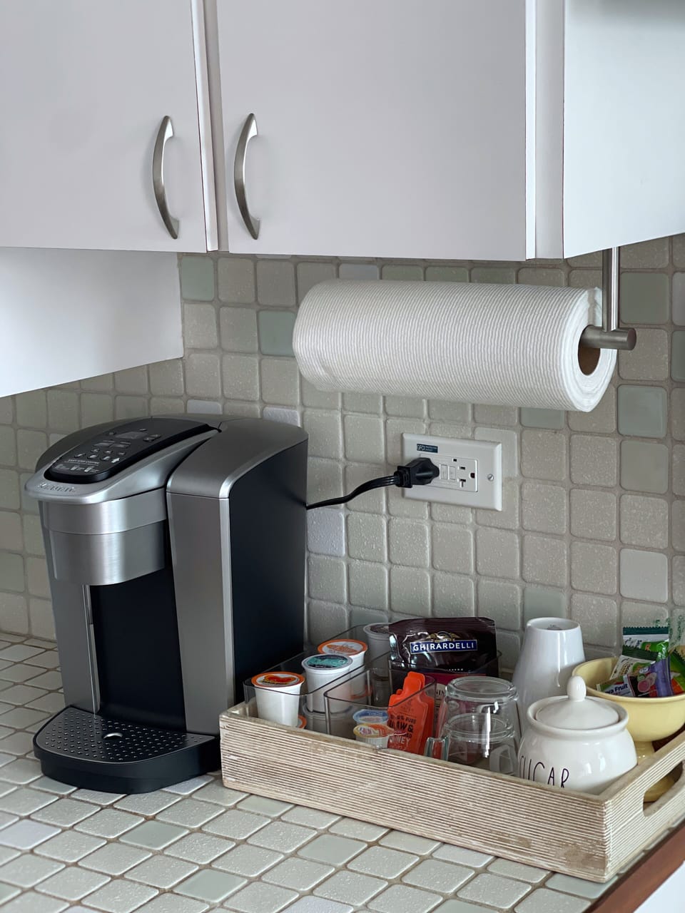 Treat yourself, enjoy our mini coffee station. 